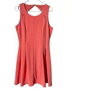 Elle Womens sleeveless Avant Garden Mini Dress